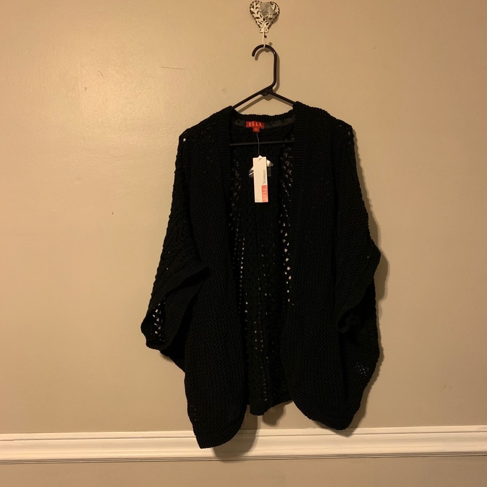 Elle Crochet Bolero Sweater